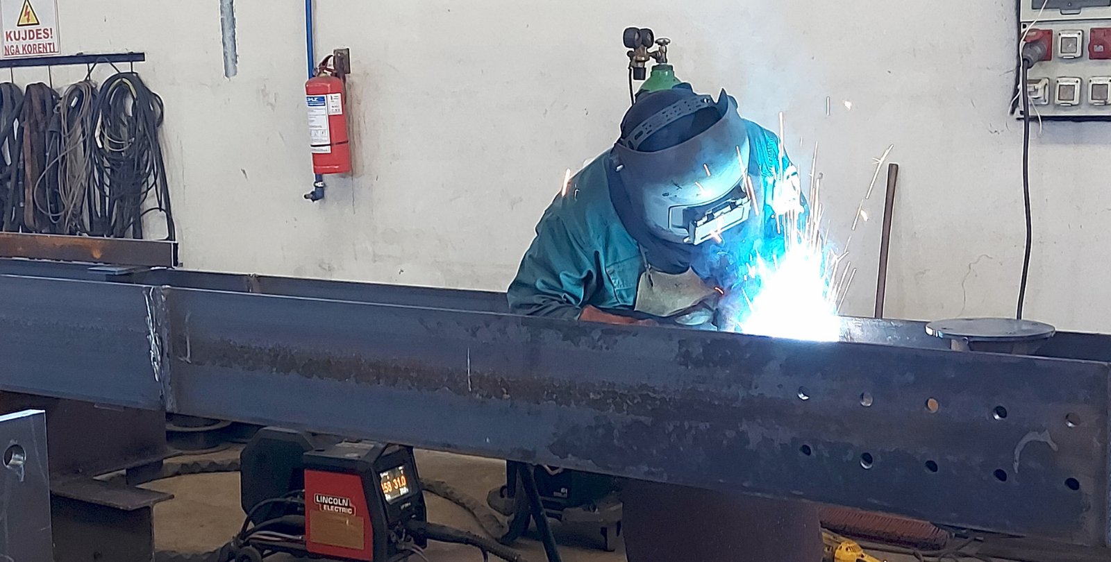 Saldatura e assemblaggio Lavorazioni di saldatura su carpenteria metallica ALTIN Steel